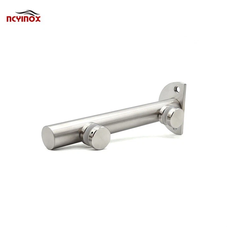 Stainless Steel Pool Fence Glass Spigot For Fixing Glass Rack