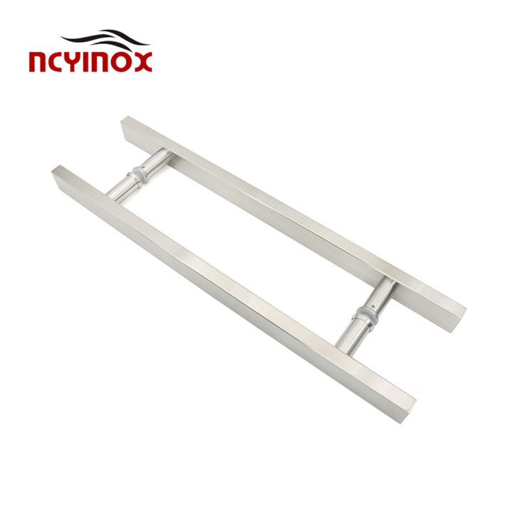 Model JM-708B Stainless Steel Glass Door Handle